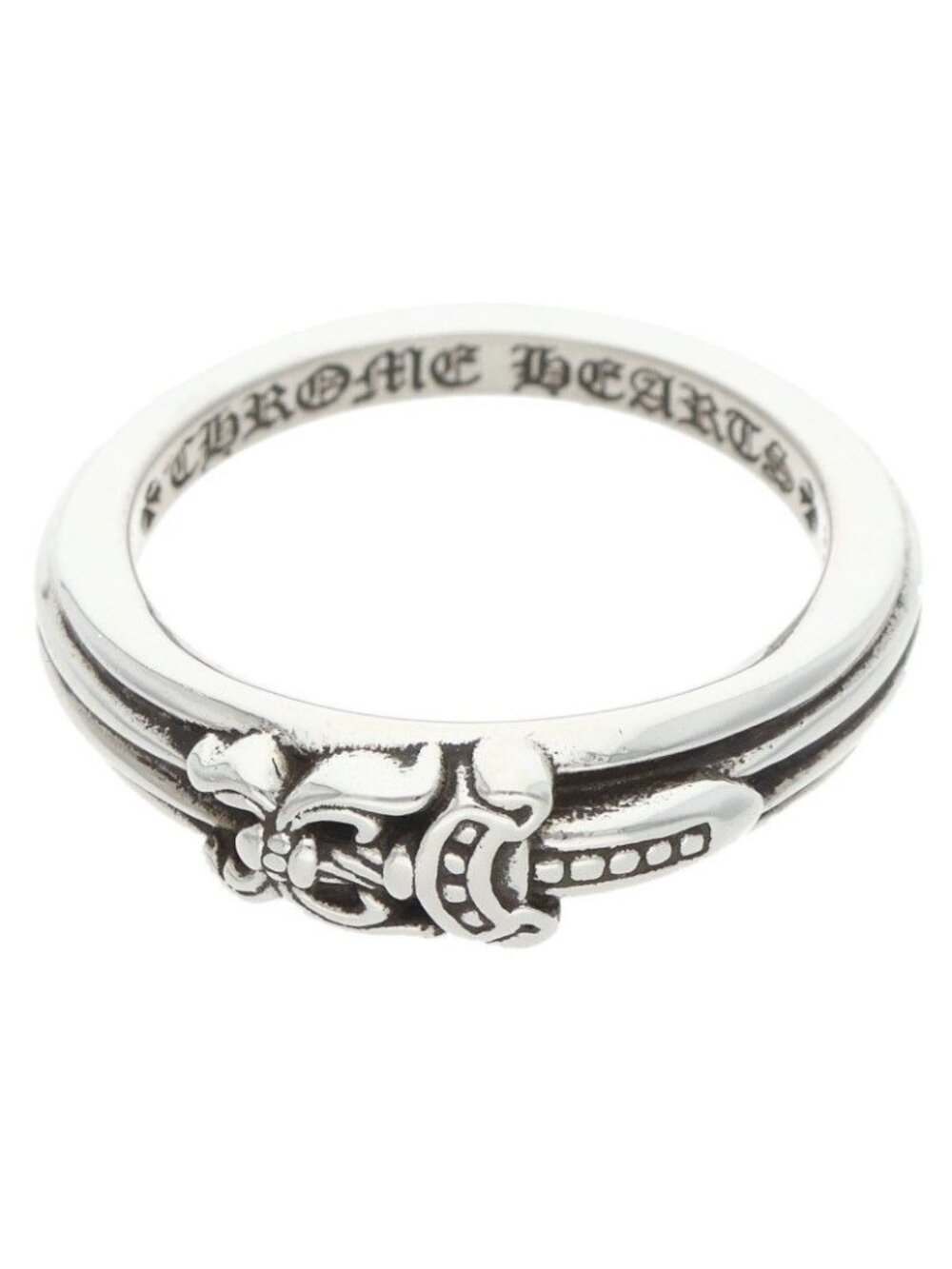 Chrome Hearts Baby Classic Dagger Silver Ring